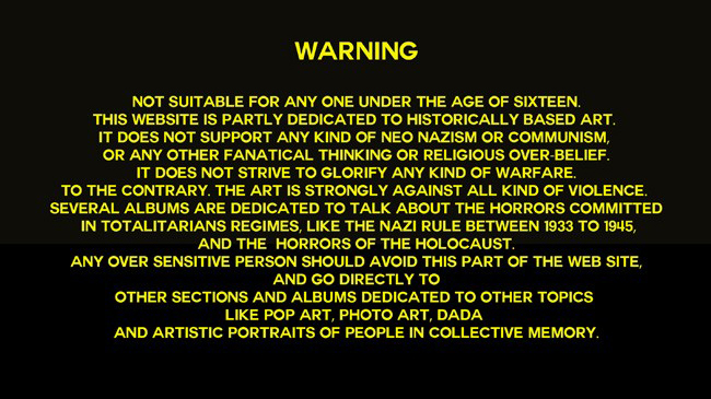 WARNING ART 